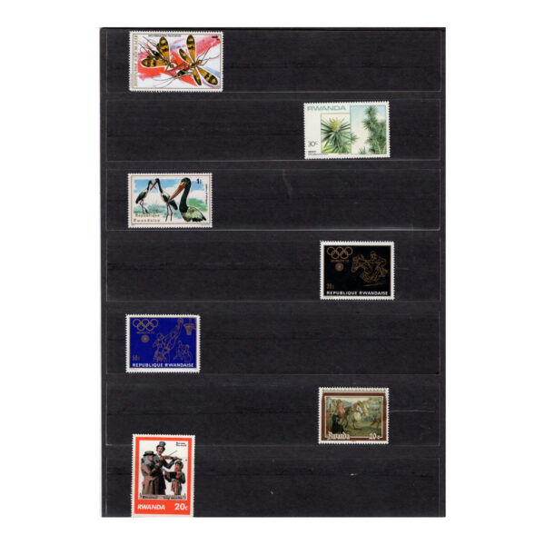 BLACK 7 STRIPS 8 X 1.5